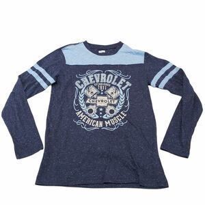 Chevrolet Shirt Size Medium Long Sleeve American Muscle Cars Established 1911